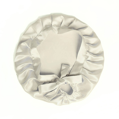 Deluxe Seiden Schlafhaube "Schleife"
