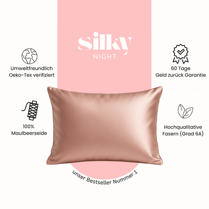 Schlafhaube Klassisch + Premium Seidenbezug