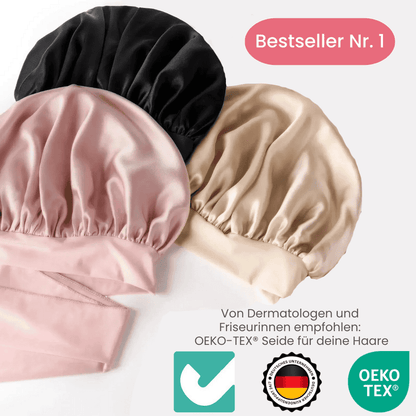 Längerfrisch Schlafhaube | OEKO-TEX® Seide