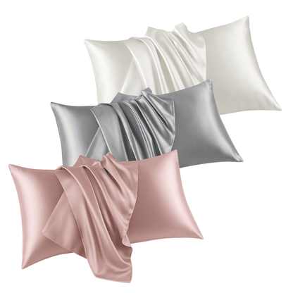 3er Bündel premium Seidenbezug