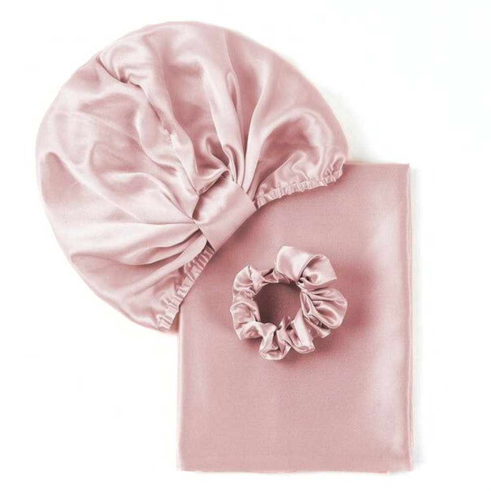 Schlafhaube Klassisch + Premium Seidenbezug